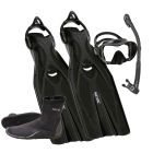 SEAC F1 Mask Fin Snorkel Package