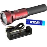 SeaLife Sea Dragon Mini 1300S Dive Light with Battery and Charger 