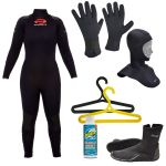 Pinnacle Cruiser 7mm Female Wetsuit Package 
