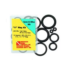 Save A Dive Buna Rubber Oring Kit 10 pieces 