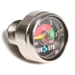 Spare Air Dial Gauge Pressure Indicator 3000 psi 
