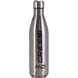 Cressi H2O Double Wall Bottle 500 ml Silver 