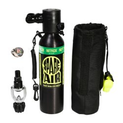 Spare Air 6.0 cu. ft. Package Black with Dial Gauge - Nitrox 