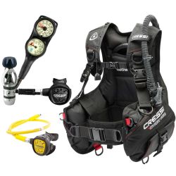 Cressi Starter Pro Scuba Gear Package 