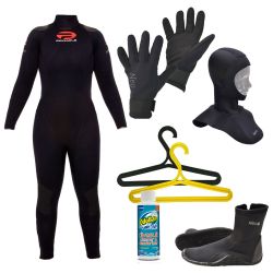 Pinnacle Cruiser 3mm Female Wetsuit Package 