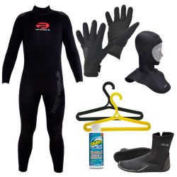Pinnacle Cruiser 3mm Male Wetsuit Package 
