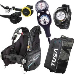 Tusa Soverin Balanced Pro Scuba Gear Package 