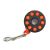 Hog Spool with SS DBL Clip 100FT Orange Line 