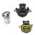 Apeks XTX50 + XTX40 Octo - Yoke 