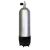 Blue Steel Faber FX Series HP Steel Scuba Tank Hot Dip Galvanized 