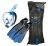 Cressi Duke Full Face Snorkeling Set 