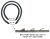 Ocean Rhino 9/16in Band with Braided Cord Wishbone 