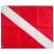 Trident 20x24 Nylon Dive Flag Stiff 