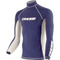 Cressi Mens Long Sleeve Rash Guard Blue Size XXL 