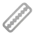 Dive Rite Slide Belt 2in Stainless Serrated 