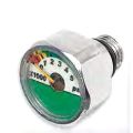 Large Dial Pony Bottle Pressure Gauge in PSI 