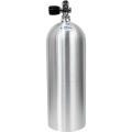 Luxfer 50CF Aluminum Tank  Brushed 