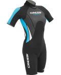 Cressi Tahiti 2.5 Ladies Shorty Wetsuit 