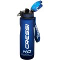 Cressi H2O Frosted Bottle 1L Blue 