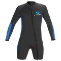 Deep See Mens 3mm Longsleeve Shorty Suit 
