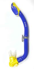 Edge Kids Dry Snorkel Blue-Yellow 