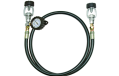 Equalizer Hose Yoke to Yoke Gauge Bleed Screw 