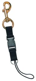 iNNOVATIVE Split Ring Lanyard 4.25 Brass Bolt Snap 