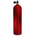 Kaplan 80CF Aluminum Red Scuba Cylinder 