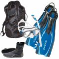Cressi Reaction EBS Mask Fin Snorkel Package 
