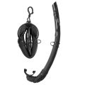 Seac Turtle Folding Snorkel Black 