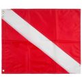 Trident 20x24 Nylon Dive Flag Stiff 
