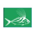 Trident Rooster Fish Flag 