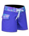 Ladies Board Short-3.5-Violet Turtle-8 