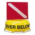 Trident Inflatable Diver Below With Dive Flag 