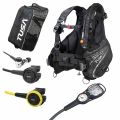 Tusa Soverin Balanced Scuba Gear Package with Computer 