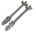 Zeagle Bolt Kit Twin Cylinder 5.5in 