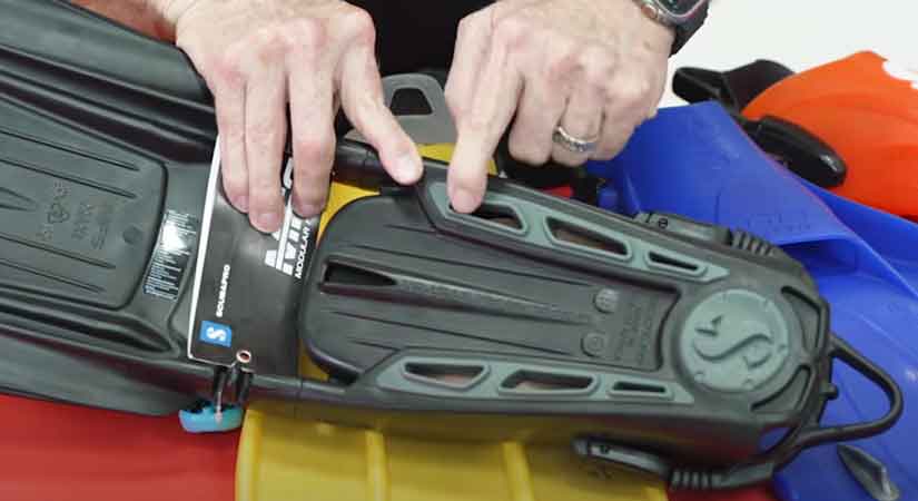 ScubaPro Seawing Supernova Draining Foot Pockets